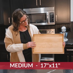 Medium Maple Wood Cutting Board - TRAPSKI