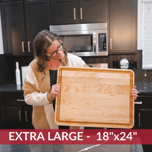 Extra Large Maple Wood Cutting Board - TRAPSKI