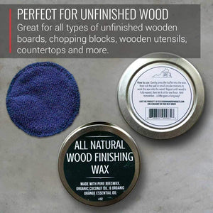 Complete Care Kit for Wood Cutting Boards - TRAPSKI