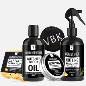 Complete Care Kit for Wood Cutting Boards - TRAPSKI