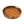 16.5 Inch Round Walnut Wood Serving and Coffee Table Tray with Handles - TRAPSKI