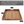20 x 20 Inch Square Walnut Wood Serving and Coffee Table Tray with Handles - TRAPSKI