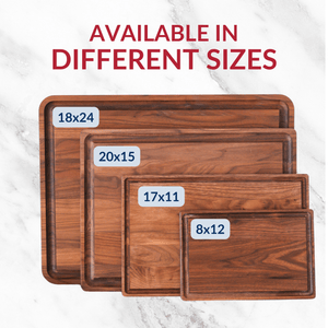 Small Walnut Wood Cutting Board