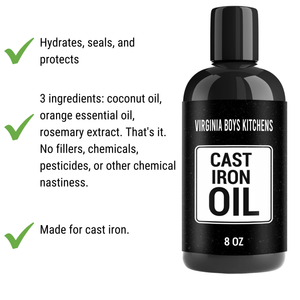 Natural Cast Iron Seasoning Oil - TRAPSKI