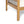 Outdoor Acacia Wood and Iron Loveseat and Coffee Table Set with Cushions, Teak