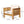 Set of 2 Outdoor Acacia Wood Club Chairs with Cushions
