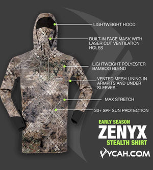 Vycah Zenyx Stealth Shirt - Fall Camo - TRAPSKI