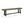 Acacia Outdoor Bench in Sandblast Finish