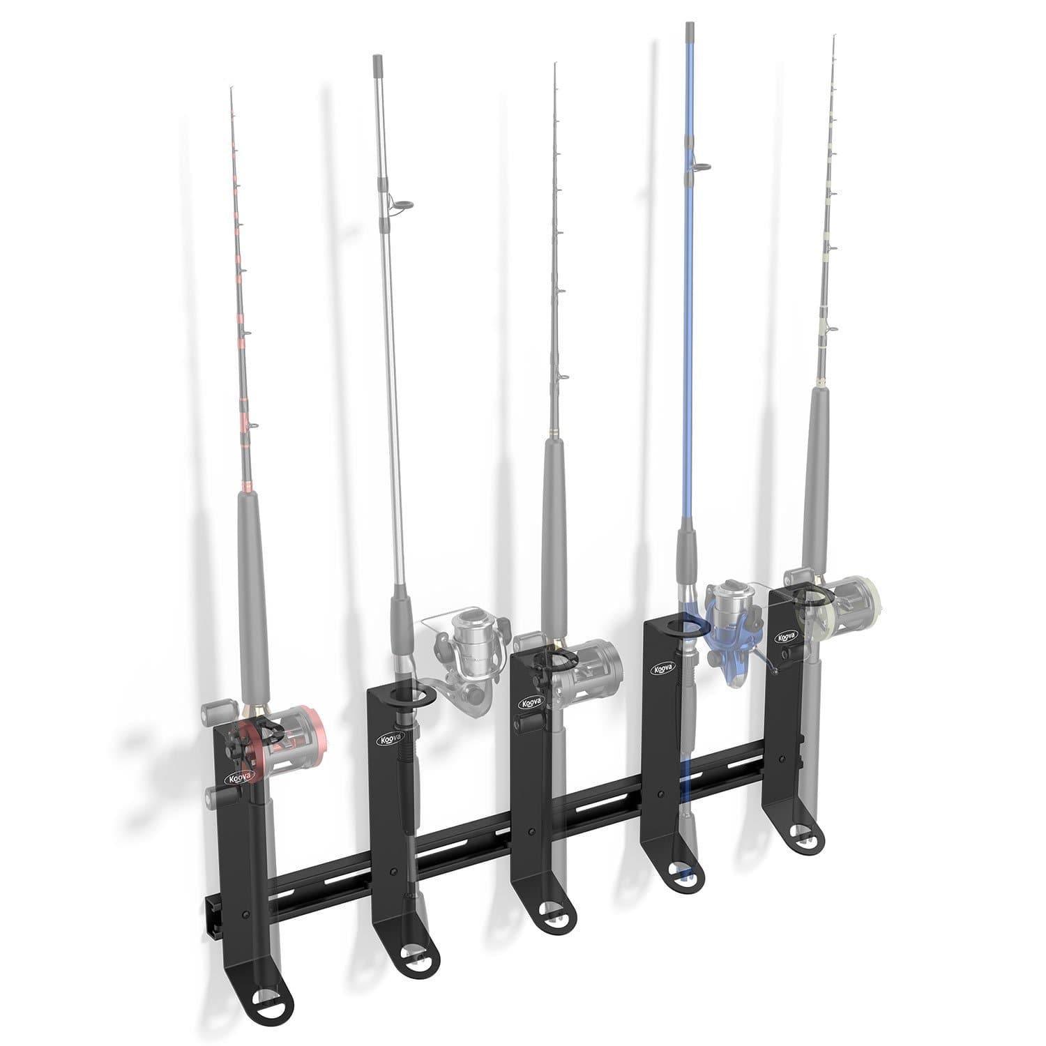  Olakee Fishing Rod Holders Fishing Gear Fishing Equipment  Organizers Fishing Pole Holders Fishing Rod Tackle Cart for Garage Home  Entryway Corner : Sports & Outdoors