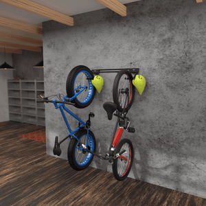 Wall Rack for 2 Jumbo Bikes - TRAPSKI
