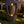Outdoor Barrel Water Fountain with LED Lights - Rustic Wood Look Resin