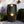 Wooden Barrel Style Outdoor Water Fountain with LED Lights - Brown