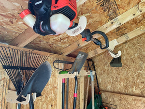 Ceiling Mounted Weed Wacker Rack