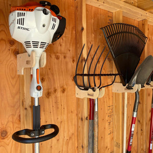Weed Whacker Rack Organizer