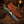 Western Belt Carry Knife – 4” Damascus Blade Pinecone Handle