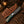 Western Belt Carry Knife – 4” Damascus Blade Pinecone Handle