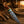 Copper Damascus Hunting Knife – Turquoise & Resin Bowie