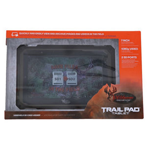 Wildgame Innovations VU70 Trail Pad Hunting Tablet with Dual SD Card, Dark Green - TRAPSKI