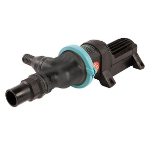 Whale Gulper Grouper Mk3 Fishbox/Waste Pump w/90 Degree Ports - 24V - TRAPSKI