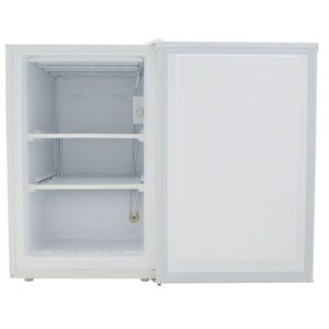 Magic Chef MCUF3W2 3 Cubic Ft Deep Small Mini Adjustable Upright Freezer, White