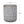 White Outdoor Side Table with Cylindrical Shape - Lightweight Concrete