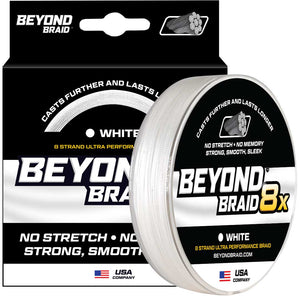 White 8X- Ultra Performance 8 Strand - TRAPSKI