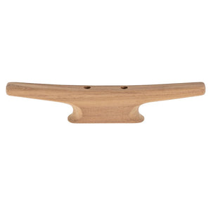 Whitecap 10" Cleat - Teak - TRAPSKI