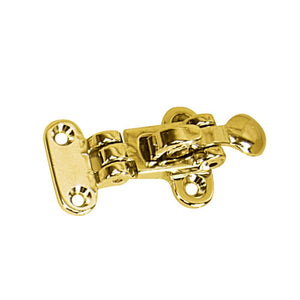 Whitecap Anti-Rattle Hold Down - Polished Brass - TRAPSKI