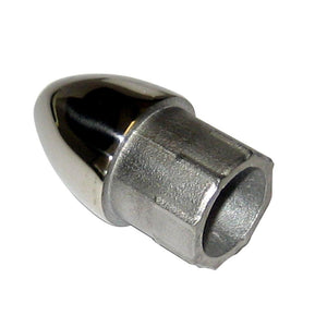 Whitecap Bullet End - 316 Stainless Steel - 7/8" Tube O.D. - TRAPSKI