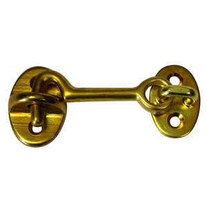 Whitecap Cabin Door Hook - Polished Brass - 2" - TRAPSKI