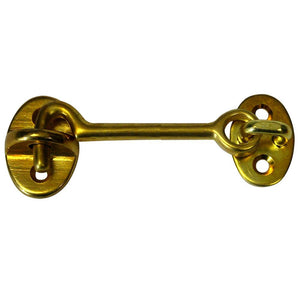 Whitecap Cabin Door Hook - Polished Brass - 3" - TRAPSKI