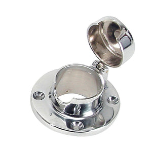 Whitecap Chain & Rope Deck Pipe Hinged 1-1/2" Opening - TRAPSKI