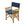 Whitecap Directors Chair II w/Navy Cushion - Teak - TRAPSKI