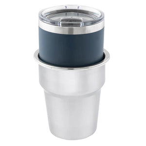 Whitecap Extra Large Stainless Steel Flush Cupholder - TRAPSKI