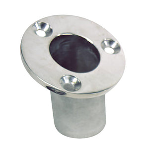 Whitecap Flush Mount Flag Pole Socket - Stainless Steel - 1-1/4" ID - TRAPSKI