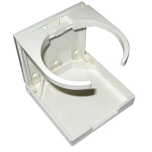 Whitecap Folding Drink Holder - White Nylon - TRAPSKI