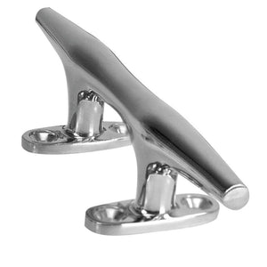 Whitecap Heavy Duty Hollow Base Stainless Steel Cleat - 12" - TRAPSKI
