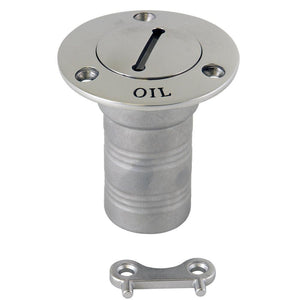 Whitecap Hose Deck Fill - 1-1/2" Hose - Oil - TRAPSKI