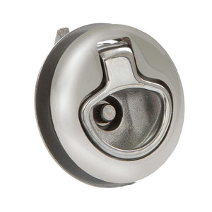 Whitecap Mini Slam Latch Stainless Steel Locking Pull Ring - TRAPSKI
