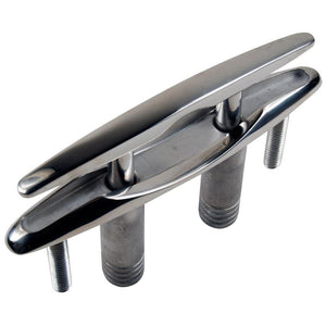Whitecap Pull Up Stainless Steel Cleat - 8" - TRAPSKI