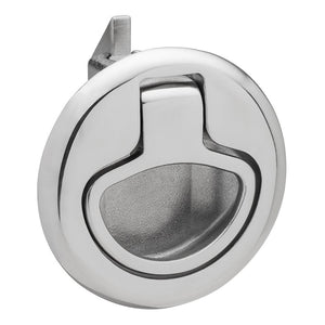 Whitecap Slam Latch Stainless Steel Non-Locking Ring Pull - TRAPSKI
