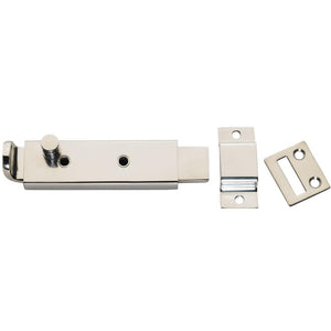Whitecap Spring Loaded Slide Bolt/Latch - 316 Stainless Steel - 5-5/16" - TRAPSKI