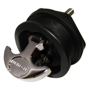 Whitecap T-Handle Latch - Chrome Plated Zamac/Black Nylon - Locking - Freshwater Use Only - TRAPSKI