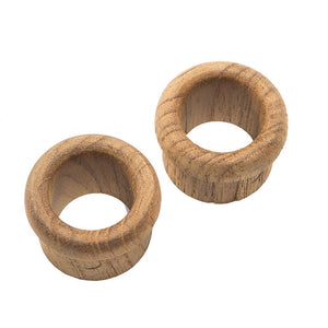 Whitecap Teak Finger Pull - 5/8" Barrel Length - 2 Pack - TRAPSKI