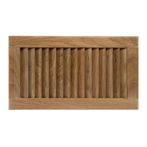 Whitecap Teak Louvered Insert - 16" x 9-1/8" x 3/4" - TRAPSKI
