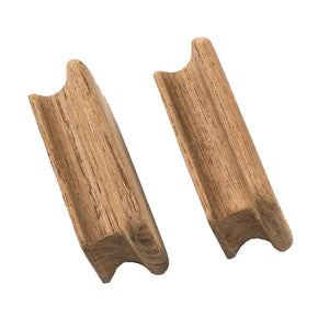 Whitecap Teak Rectangular Drawer Knob - 2-3/4"L - 2 Pack - TRAPSKI