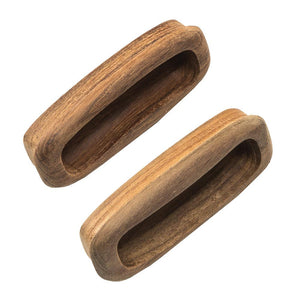 Whitecap Teak Rectangular Drawer Pull - 3-1/4"L - 2 Pack - TRAPSKI