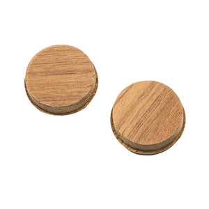 Whitecap Teak Round Drawer Pull - 1-3/8" Round - 2 Pack - TRAPSKI