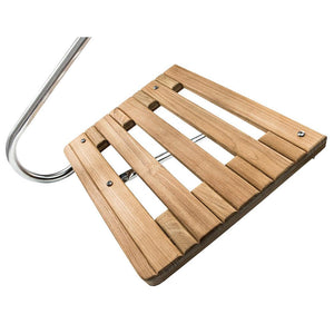 Whitecap Teak Swim Platform f/Outboard Motors - TRAPSKI