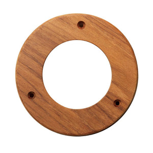 Whitecap Teak Trim Ring - 4" Inner Diameter Opening - TRAPSKI